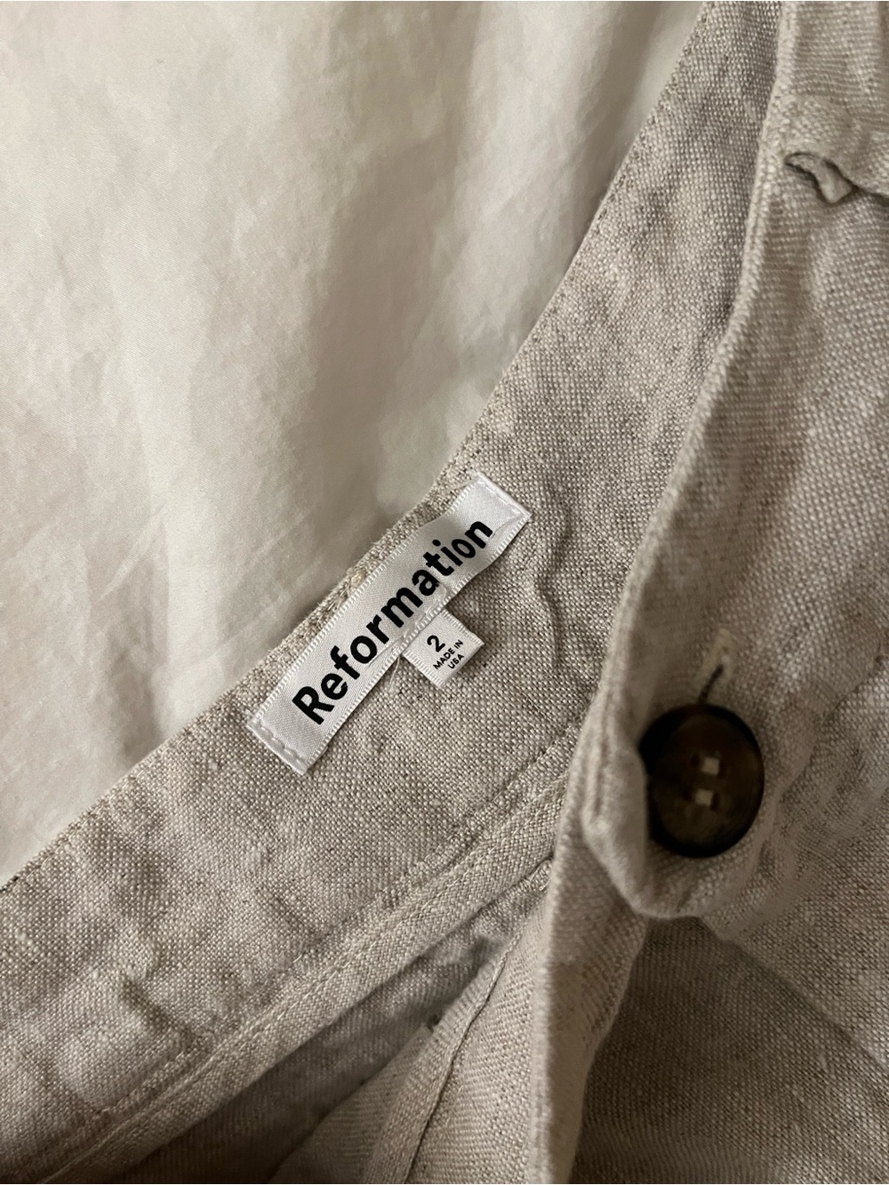 Reformation Vesta Linen Pants - Picture 8 of 16